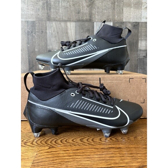 Nike Vapor Edge Pro 360 2 Football Cleats Black White FJ7023-001 Men\'s Size 10 main image 4